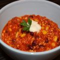 Mein erstes veganes Chili...mmmmm!!