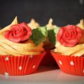 Valentines Day Vanilla Cupcakes