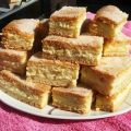 Käsekuchenschnitten mit Knusper-Kruste