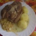 Eisbein mit Sauerkraut - Kartoffeln -[...]