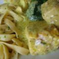 Steinbeißerfilet in Weisswein-Sauce mit[...]