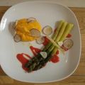 Marinierter grüner Spargel vom Grill,[...]
