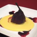 Pochierte Birnen in Rotwein und Gewürzen mit[...]
