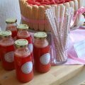 Himbeer-Pfirsisch-Limonade
