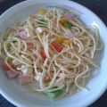 Spaghettisalat a la Manu