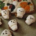Marshmallow Totenkopf Süßigkeit für Halloween