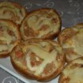Gefüllte Brötchen mit Hackfleisch