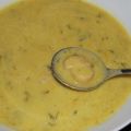 Zucchini-Lachs-Suppe