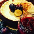 Kaffeeklatsch | White Chocolate Plum Cheesecake