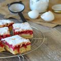 Himbeerkuchen mit Baiser