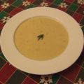 Kartoffelcremesuppe mit Sonnenblumenkernen