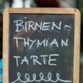 Birnen Thymian Tarte