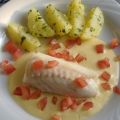 Kabeljaufilet mit Senfbuttersauce