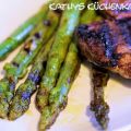 Gegrillter Spargel mit Rinderfilet