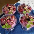 Walnusskaramel mit gemischten Beeren