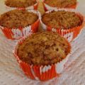 Schokomuffins mit Marzipan und Noisette