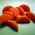 Einfache Orangen-Zuckerwürfel