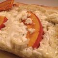 Kürbis-Flammkuchen mit Feta