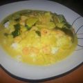 Garnelen-Lauchcurry