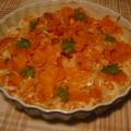 Möhren-Gorgonzola-Gratin