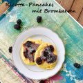 Ricotta-Pancakes mit Brombeeren