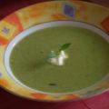Erbsen-Minze-Suppe