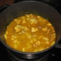 Ananas-Fleisch-Curry