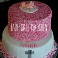 Tauftorte Mädchen - Sprinkle Cake