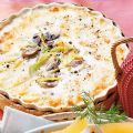 Gratin dauphinois mit Pilzen