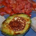 Avocado mit Ziegenfrischkäse, Maracuja-Dressing[...]