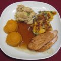 Truthahn - Cranberry Turkey with green bean[...]