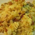 Weißkohlauflauf mit Hack, Nudeln und Käse