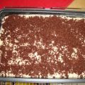 Russischer Zupfkuchen auf dem Backblech