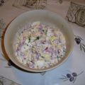 Eier-Specksalat mit Gouda und Estragon