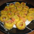 Mini-Gugel mit Paprika
