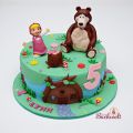 Mascha und der Bär Torte