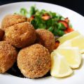 Frittierte Auberginenbällchen mit Zitrone (TCM)