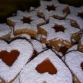 Linzer Augen mit Mandeln