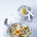 Wild Alaska Lachs in Fenchel-Kartoffel-Ragout