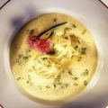 Biersuppe mit Kasknödel