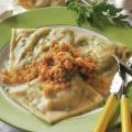 Maultaschen mit Zwiebeln