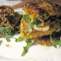Wochenendrezept: Möhrenpuffer mit Halloumi