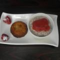 Kartoffel-Orangen-Dessert, Mandel-Mohn-Pudding