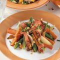 Gemüse-Rindfleisch-Salat