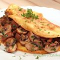 Champignon-Omelett