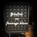 Quark Waffeln * Gaufres au fromage blanc