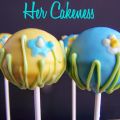 Frühlings-Cake Pops