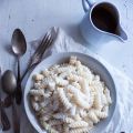 Vanille Milchnudeln mit Cappuccino-Schoko Sauce[...]