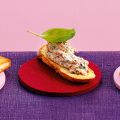 Crostini mit Tomatenricotta