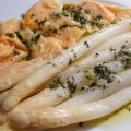 Spargel mit Süsskartoffel-/Ziegenkäseravioli[...]
